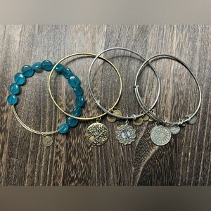 Alex and Ani Set of 4 Bracelets B5
